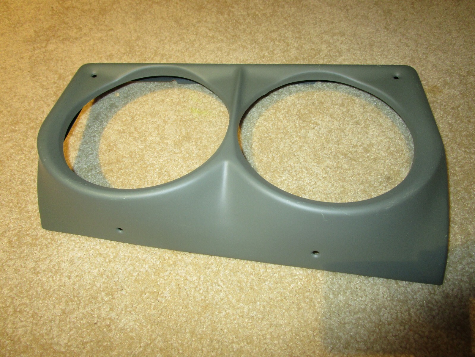 63 corvette stamped steel headlight bezel NEW drivers side split window 327 