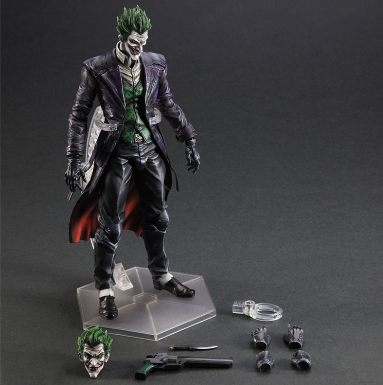 PLAY ARTS改 BATMAN Arkham Origins ジョーカー Batman: Arkham Origins Play Arts Kai Joker Action Figures Toys The