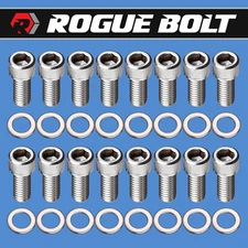 BBC HEADER BOLTS STAINLESS STEEL KIT BIG BLOCK CHEVY 396 402 427 454 502 HOT ROD