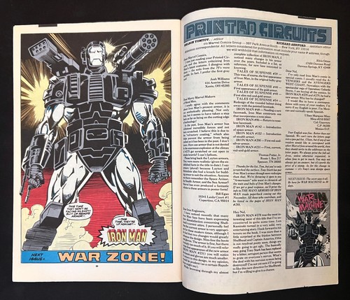 Iron Man #281 1st War Machine Armor Appearance Marvel Comics 1992 - Picture 3 of 4