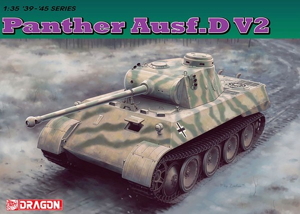 "Dragon 1/35: 6822 Panzerkampfwagen V \"Panther\" Ausf. D V2"-image