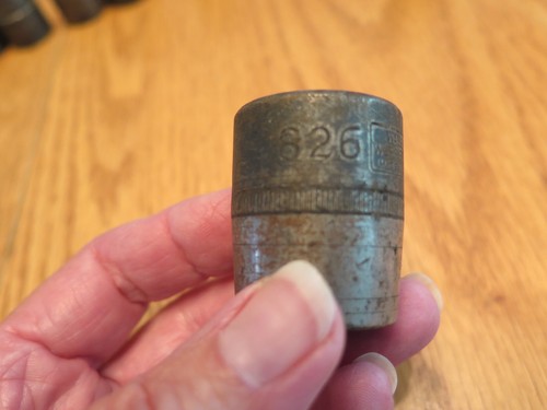 Juego de enchufes vintage Walden Worcester 1/2" Drive 12pt 7/16-7/8 (falta 5/8) - Imagen 18 de 23
