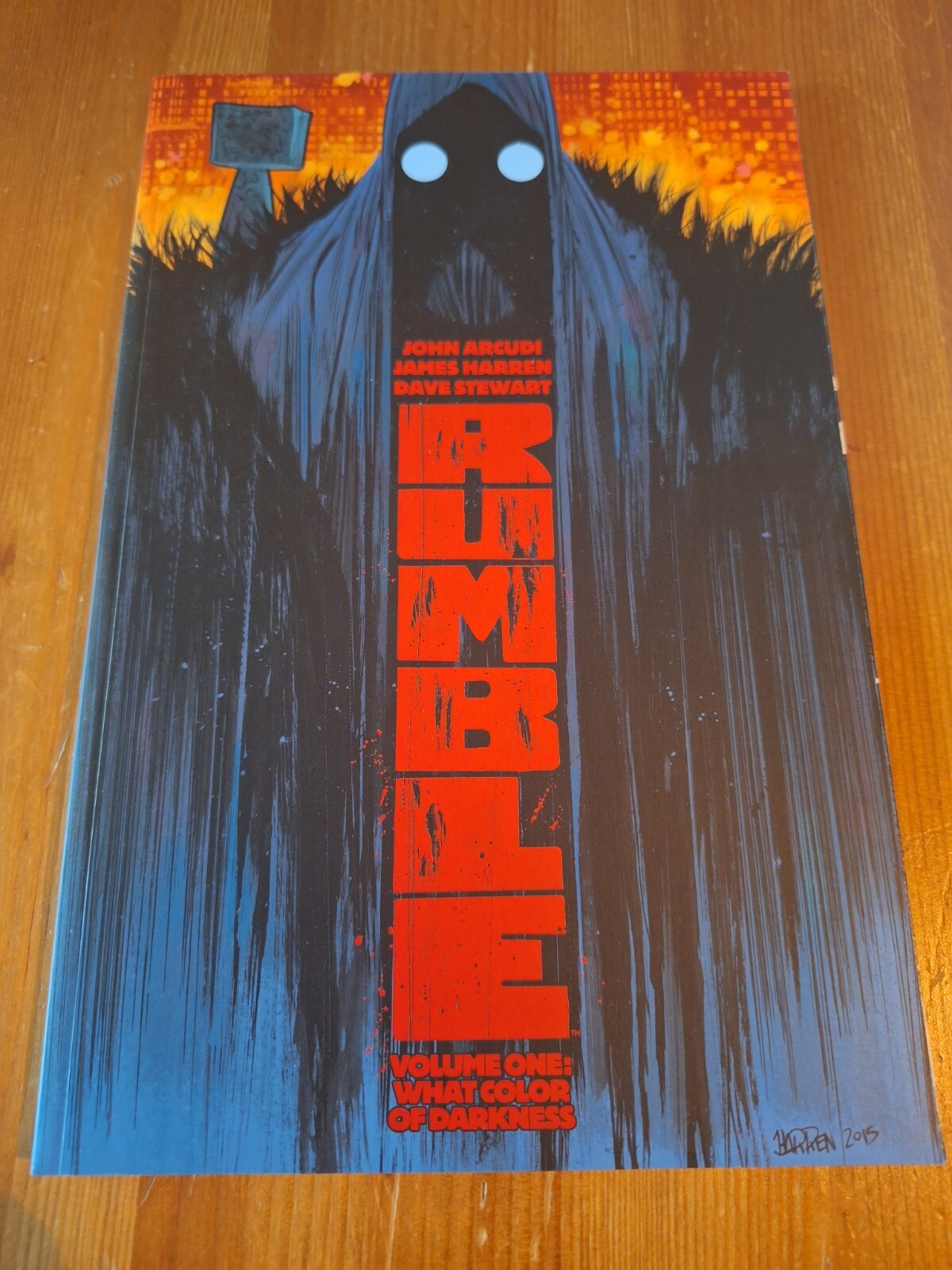 Rumble Vol One  What Color Of Darkness TPB New Image