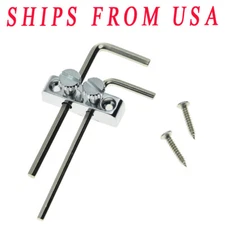 KAISH Chrome Guitar Allen Wrench Headstock Holder with Allen Key fits Floyd Rose