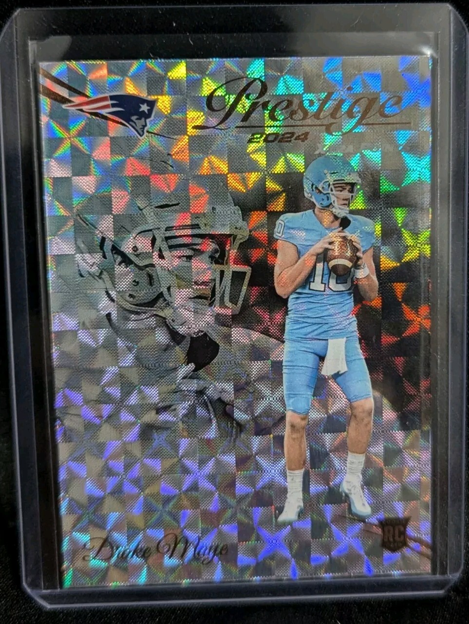 2024 Panini Prestige Drake Maye (RC) Rookies Xtra Points Hyper #304