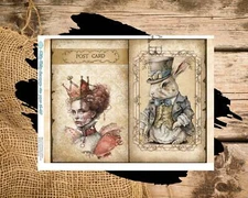 Off With Her Head! | A4 Rice Paper for Decoupage | AB Studios | Wonderland