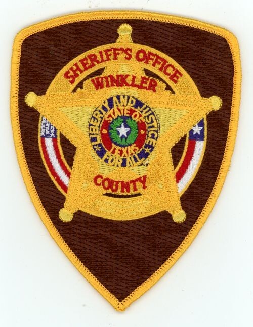 TEXAS TX WINKLER COUNTY SHERIFF NICE SHOULDER PATCH POLICE eBay