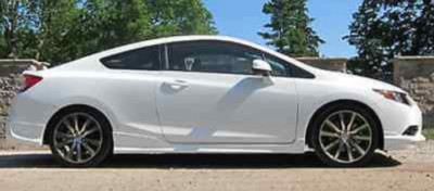 NEW 2012 2013 2014 2015 HONDA CIVIC ASPEC HFP STYLE SIDE SKIRTS COUPE 2-DOOR