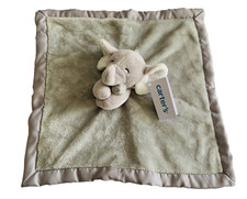 Carter's Baby Security Blanket Lovey Gray Elephant Plush Stuffed Animal Toy