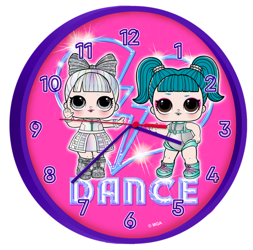 Official Character Kids Bedroom Wall Clock Boys Girls Children Marvel Disney - Picture 9 of 15