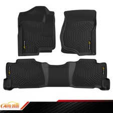 Floor Mats Liners Fit For 2007-2013 Silverado Sierra Crew Cab All Weather Tpe Floor Mats Liners Fit For 2007-2013 Silverado Sierra Crew Cab All Weather Tpe