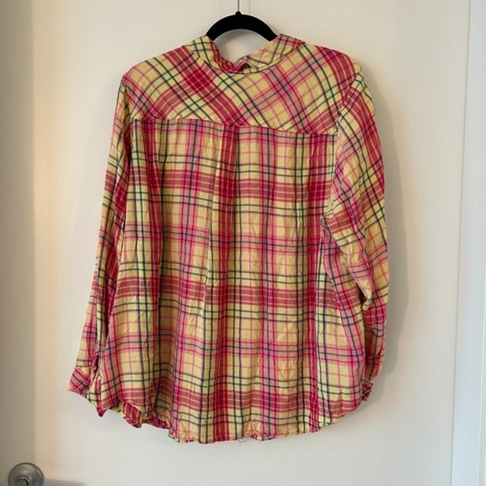Torrid Lizzie Rayon Twill Button-Up Long Sleeve S… - image 10
