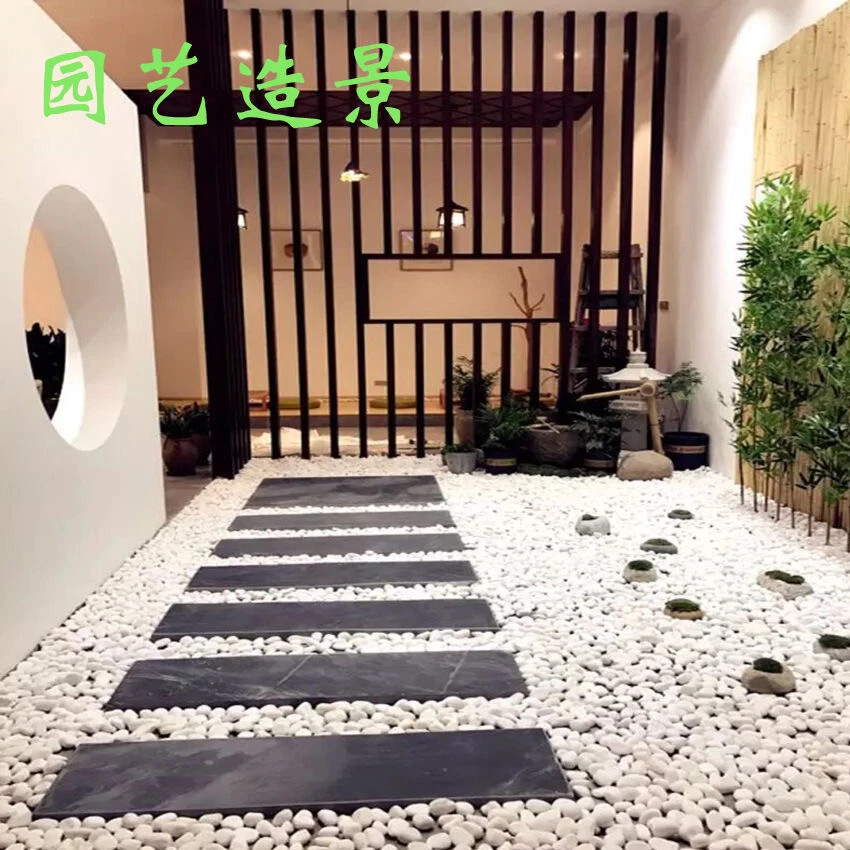 NATURAL WHITE STONE PEBBLES FOR BONSAI SUCCULENTS PLANTS FISH TANK HYDROPONIC - image 2 of 4