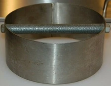 7" CIRCLE CAKE CUTTER 7"x2.75" COMMERCIAL CAKE FORM PAN COOKIE CUTTER DISH19-323