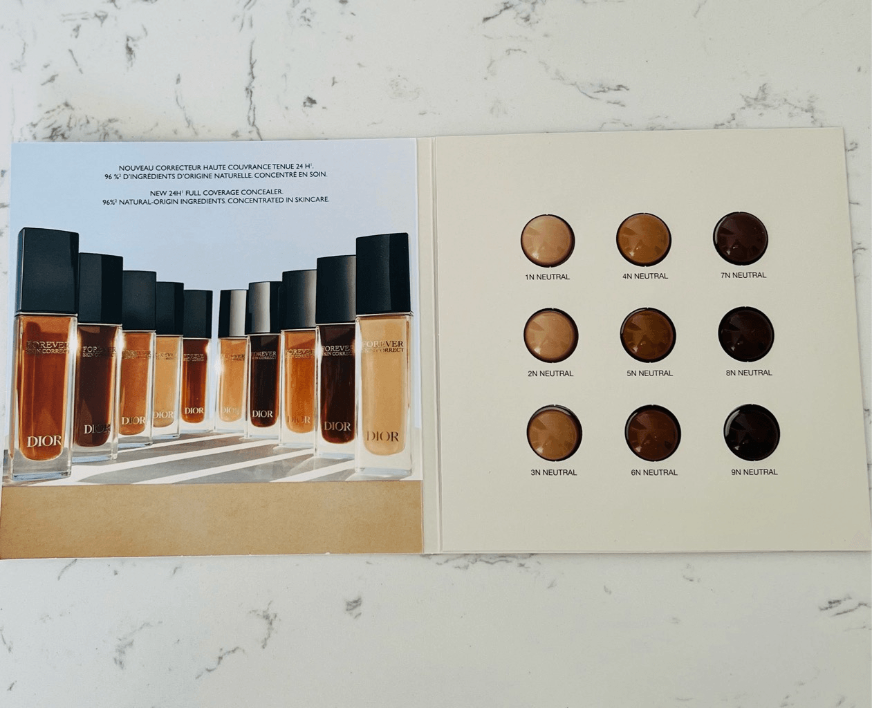 DIOR Forever Skin Correct Full Coverage Concealer - 9 Neutral Shades - Travel Size  -image