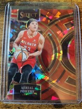 2024 Panini WNBA Select Aerial Powers Red Ice Prizm #145 Atlanta Dream