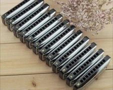 EASTTOP Harmonica set 10Hole 20Tone Diatonic Blues Harmonica Set blues harp set