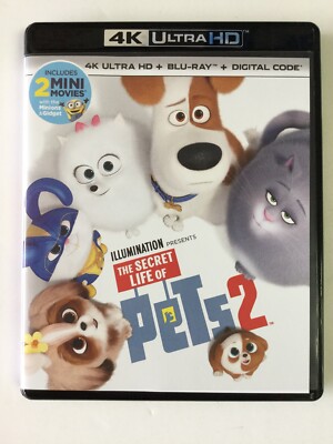 The Secret Life of Pets 2, 4K Ultra HD, NO BLU-RAY OR DIGITAL INCLUDED ...