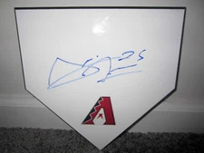 ARCHIE BRADLEY Arizona Diamondbacks SIGNED Autographed Home Plate Base w/COA