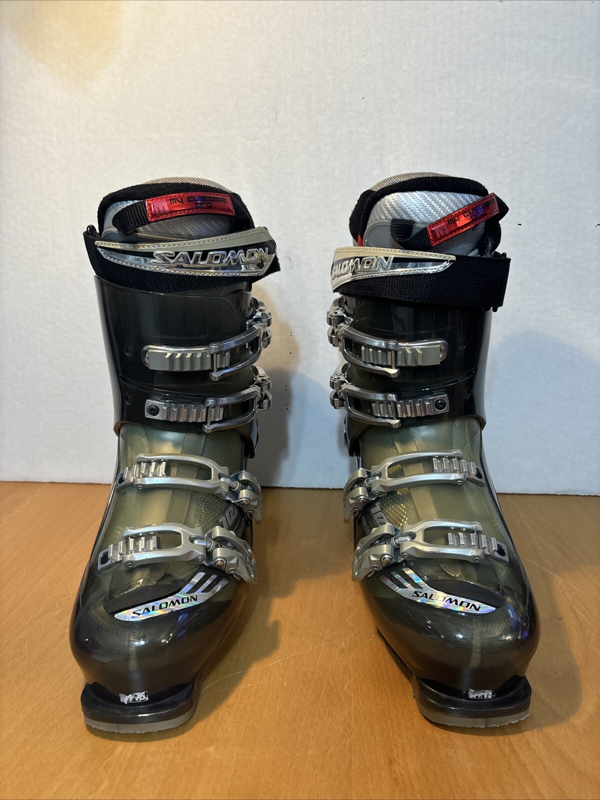 Scarponi da sci SALOMON Energyzer 90 My Custom Fit nero e ROSSO taglia 27 5