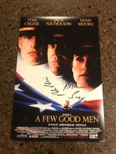 * ROB REINER & AARON SORKIN * signed 12x18 photo poster * A FEW GOOD MEN * 2
