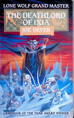 Joe Dever - Lone Wolf 17 - The Deathlord of Ixia - 1./1.Edition - B+/A/B+