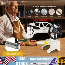 Manual Shoe Sewing Machine Hand Patch Leather Boot Patcher Cobbler Shoe Repair