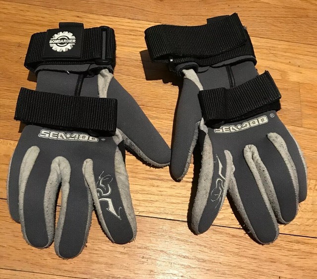 SeaDoo Bambardier Genuine FullFinger Gloves (XLarge) eBay