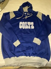 BALTIMORE COLTS XLT NFLHoodie 3/4 Zip Sweatshirt New W/O Tags