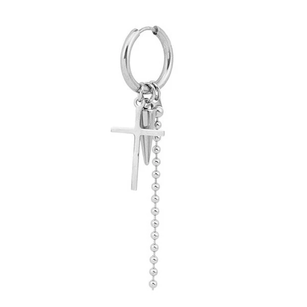 Jimin cross earrings deals