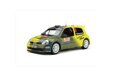OttO OT389 1/18 Renault Clio Super 1600 Gelb / Grau #39 Rallye Monte-Carlo 2004