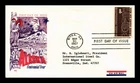 US COVER ALASKA PURCHASE CENTENNIAL AIR MAIL FDC SCOTT C70 MARQ CACHET
