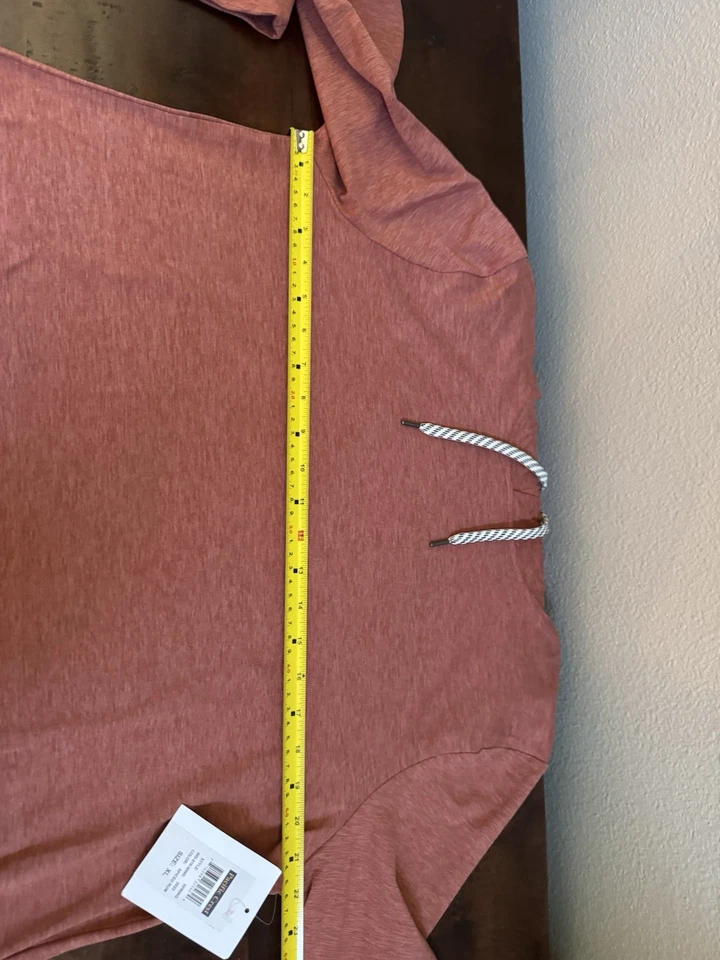 NUEVO CON ETIQUETAS Pacific Crest Mujer’s Spiced Rum Naranja Sudadera con Capucha Talla XL NUEVO Foto 4 de 4