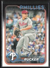 2024 Topps Update Michael Rucker Philadelphia Phillies #US140