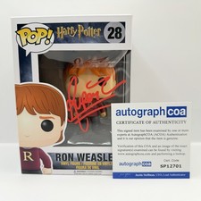 Rupert Grint AUTOGRAPH - Ron Weasley 28 - Harry Potter - Signed Funko Pop ACOA