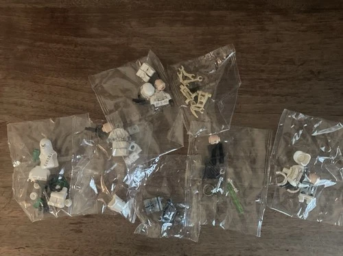 Lego Star Wars Mini Figures Set Of 8  Brand New  In Packages