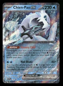 Chien-Pao ex - SVP 030 - Black Star Promo - Pokemon Card - NM/M