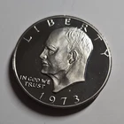 Photo of a 1973-S Eisenhower Dollar Proof from an eBay listing that sold on Jul 20, 2026
