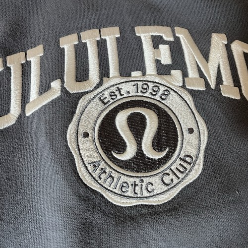 Lululemon Perfectly Oversized Crew Graphic 1998 Grey Size M - Picture 2 of 9