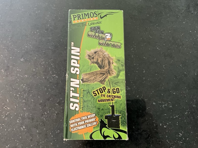 Primo Hunting Speak The Language Sit’N Spin Crazy Critter #62704 Tested.