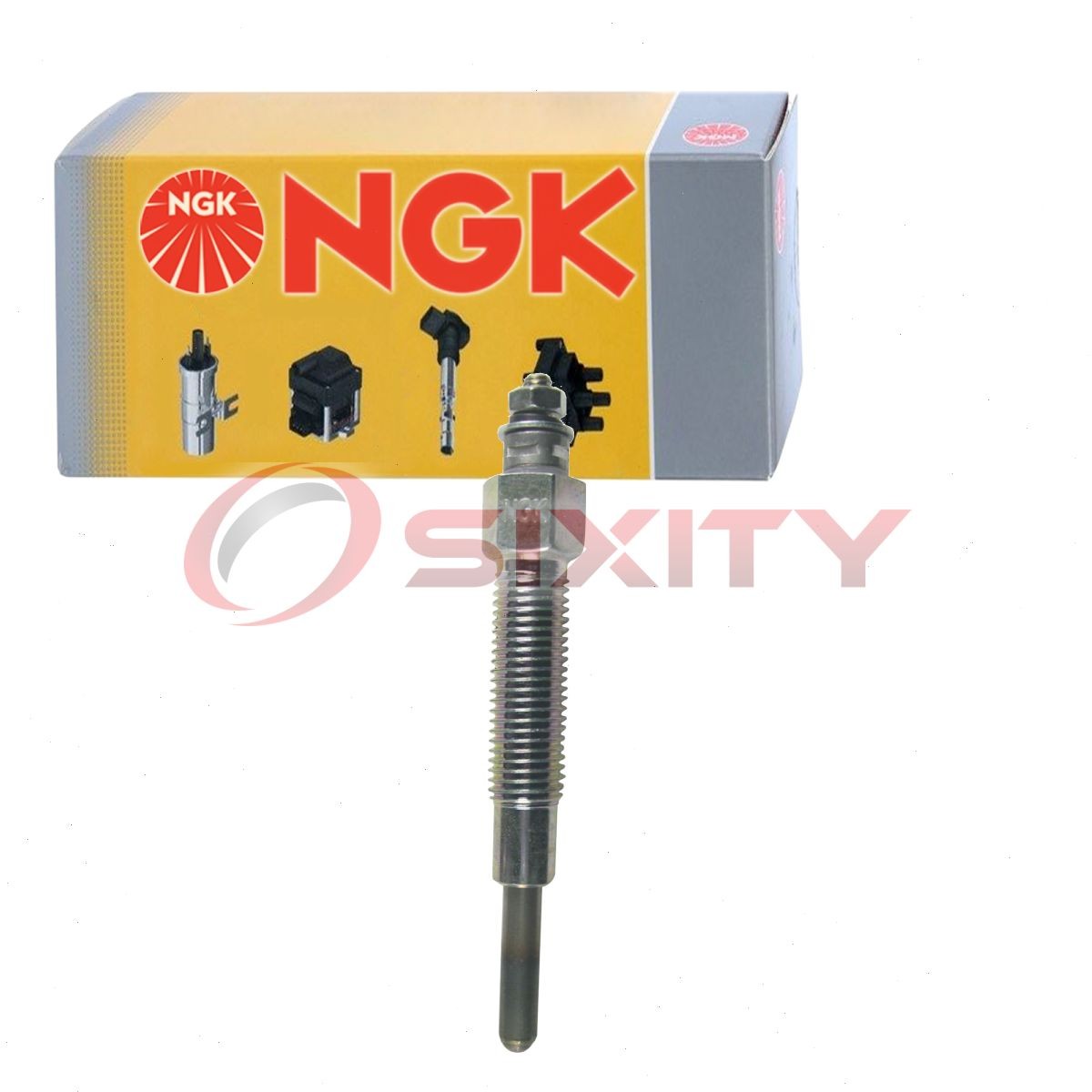 NGK 4937 Y-707RS Glow Diesel Glow Plug for DG-120 5-86101644-0 5-86101644 dy