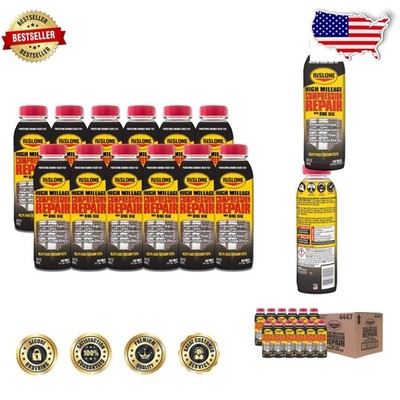 High Mileage Compression Repair Additive - 12pk - Fix Blow-By & Power Loss