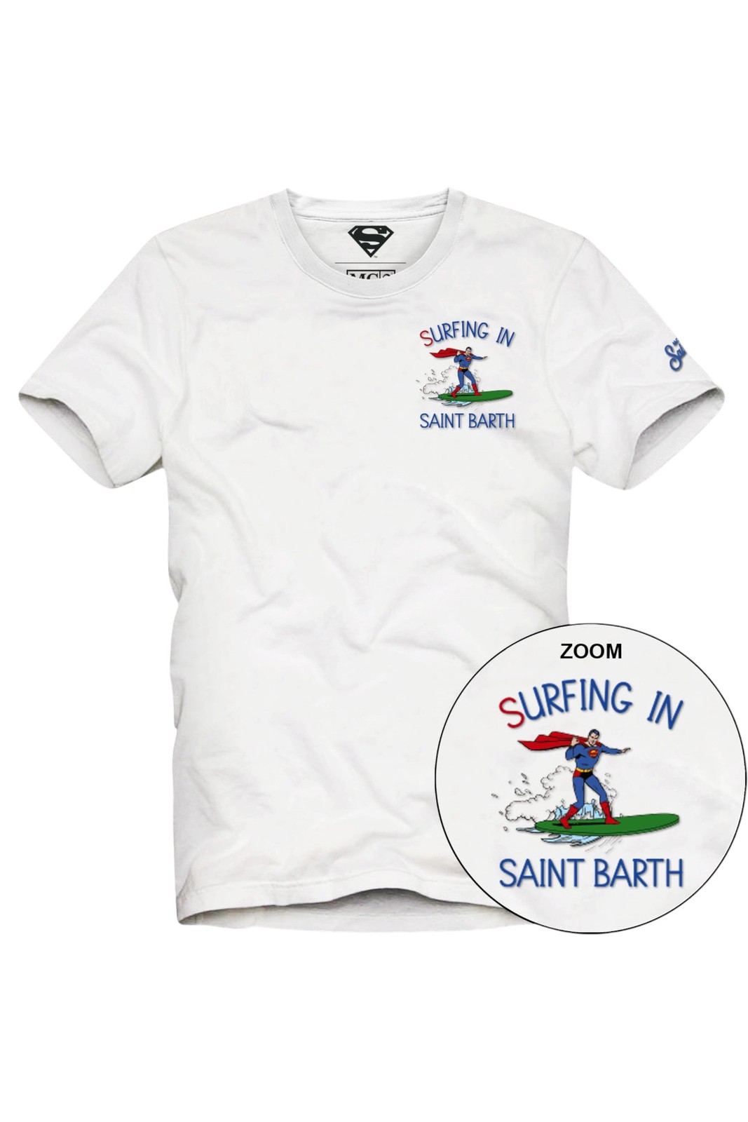 Saint Barth Mann Kurzrmeliges T-shirt Wei 20754 22990₽