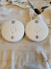 KIDDE 10 Yr Worry-Free Combination Smoke and CO Alarm, New No Box. 2pk