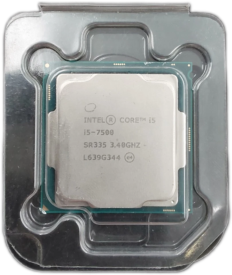 PROCESADOR CPU Intel Core i5-7500 SR335 3,4 GHz 4 núcleos LGA 1151 Foto 2 de 4