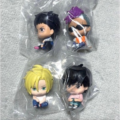 Banana Fish Mini Figure Machiboke Complete Set of 4 Capsule Toy