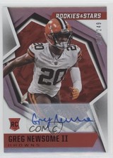 2021 Panini Rookies & Stars Signatures 107/249 Greg Newsome II #192 Auto w6g