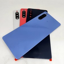 For Sony Xperia 10 III Battery Cover Rear Housing Panel Case With Camera Lens