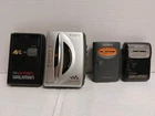 SONY WALKMAN Vintage Lot of 4 Parts Srf-42 WM-FX195 Srf-59 Srf-39 AM/FM Cassette