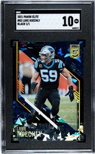 2021 Panini Elite Luke Kuechly Black 1/1 (1 of 1) #82 SGC 10